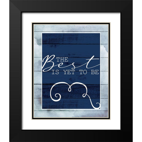 The Best Black Modern Wood Framed Art Print with Double Matting by Allen, Kimberly