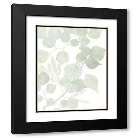 Soft 1 Black Modern Wood Framed Art Print with Double Matting by Allen, Kimberly
