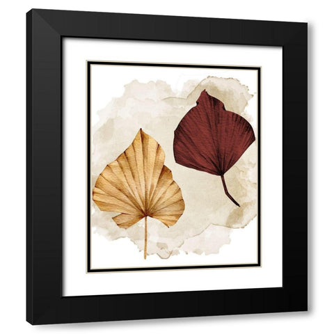 Fan 1 Black Modern Wood Framed Art Print with Double Matting by Allen, Kimberly