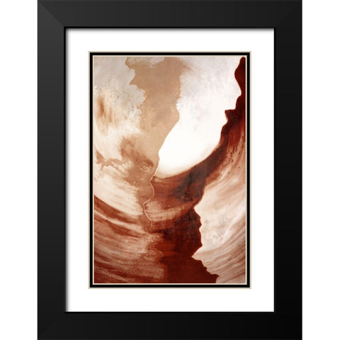 Upward 1 Black Modern Wood Framed Art Print with Double Matting by Allen, Kimberly