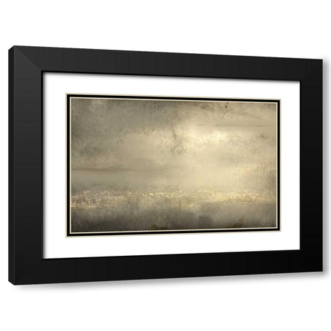 Landscape Layer Black Modern Wood Framed Art Print with Double Matting by Allen, Kimberly