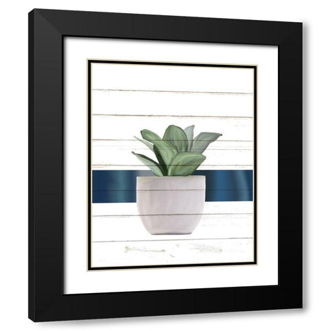 Pots 2 Black Modern Wood Framed Art Print with Double Matting by Allen, Kimberly