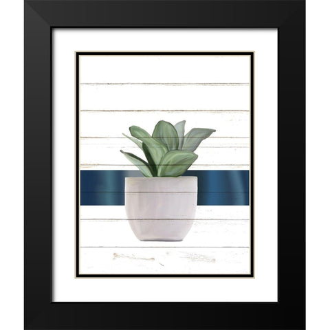 Pots 2 Black Modern Wood Framed Art Print with Double Matting by Allen, Kimberly