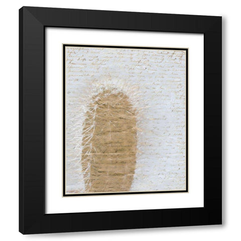 Desert Cacti 1 Black Modern Wood Framed Art Print with Double Matting by Allen, Kimberly