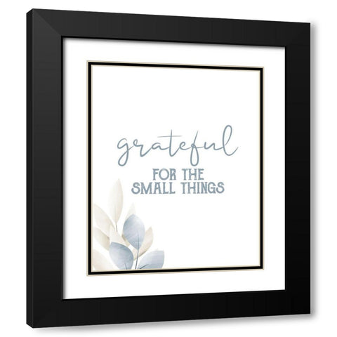Grateful 10 Black Modern Wood Framed Art Print with Double Matting by Allen, Kimberly