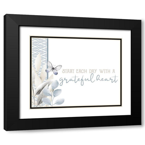 Grateful 13 Black Modern Wood Framed Art Print with Double Matting by Allen, Kimberly