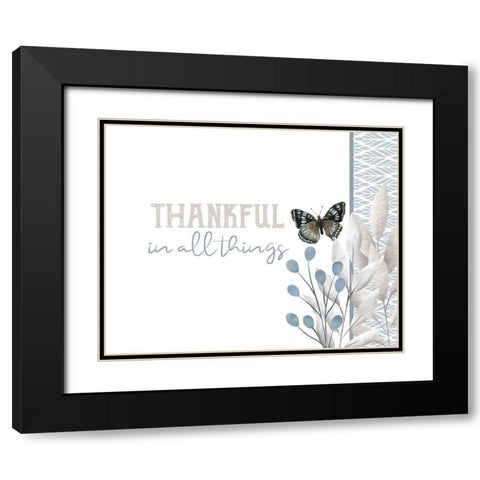 Grateful 14 Black Modern Wood Framed Art Print with Double Matting by Allen, Kimberly