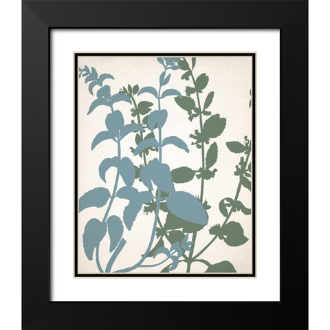 Grow 2 Black Modern Wood Framed Art Print with Double Matting by Allen, Kimberly