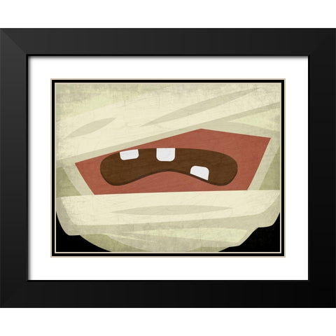 Mummy Black Modern Wood Framed Art Print with Double Matting by Allen, Kimberly
