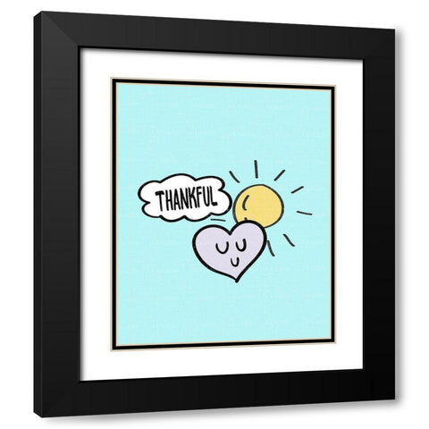 Mindfulness 3 Black Modern Wood Framed Art Print with Double Matting by Allen, Kimberly