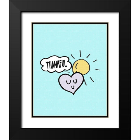 Mindfulness 3 Black Modern Wood Framed Art Print with Double Matting by Allen, Kimberly