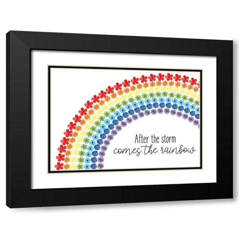 After the Storm Black Modern Wood Framed Art Print with Double Matting by Allen, Kimberly