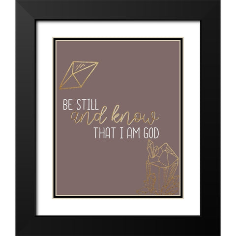 Still V2 Black Modern Wood Framed Art Print with Double Matting by Allen, Kimberly