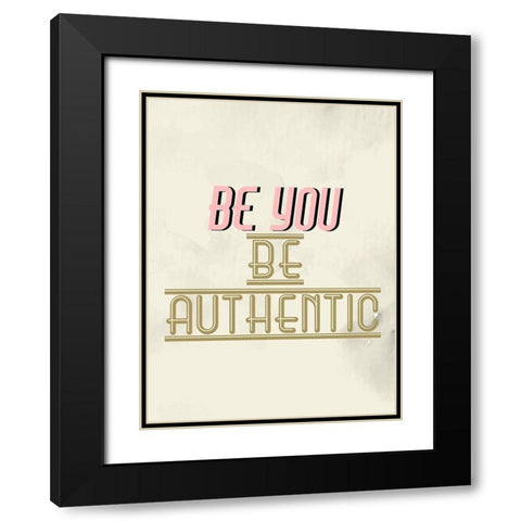 Bold 2 Black Modern Wood Framed Art Print with Double Matting by Allen, Kimberly