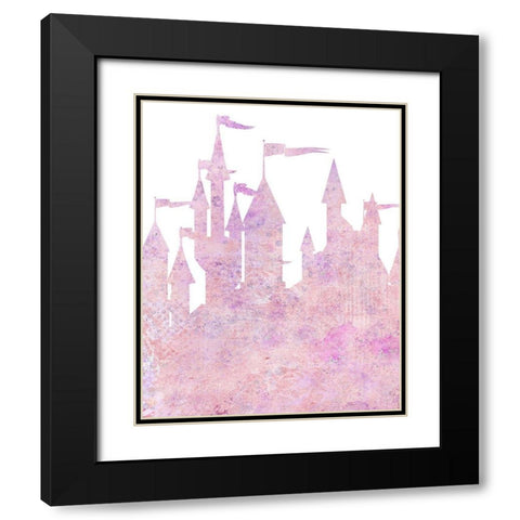 A True Princess 1 Black Modern Wood Framed Art Print with Double Matting by Allen, Kimberly