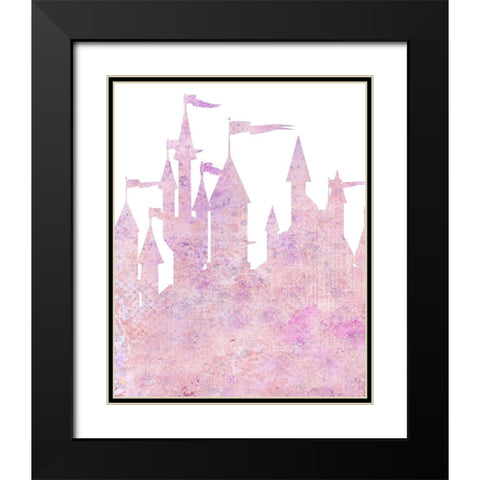 A True Princess 1 Black Modern Wood Framed Art Print with Double Matting by Allen, Kimberly