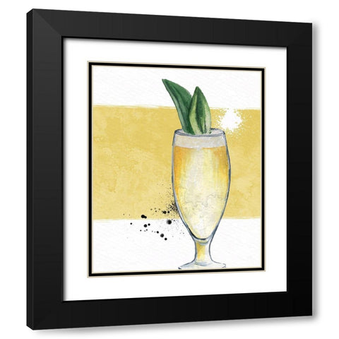 Cocktail Hour 2 Black Modern Wood Framed Art Print with Double Matting by Allen, Kimberly