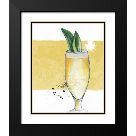 Cocktail Hour 2 Black Modern Wood Framed Art Print with Double Matting by Allen, Kimberly