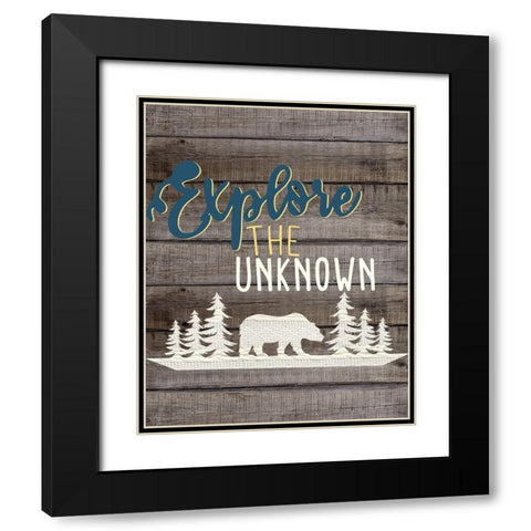 Wild Adventure 2 Black Modern Wood Framed Art Print with Double Matting by Allen, Kimberly