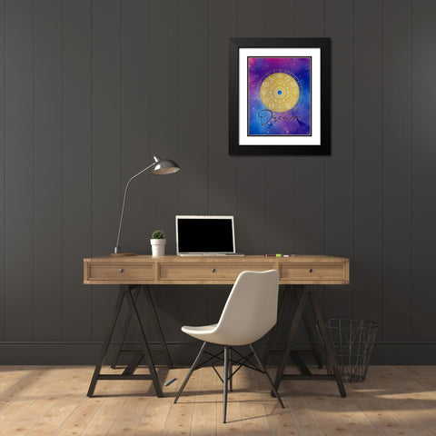 Dream Signs Black Modern Wood Framed Art Print with Double Matting by Allen, Kimberly
