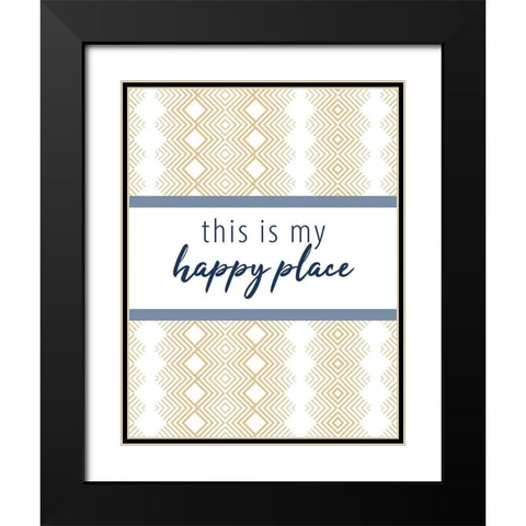 This Is V2 Black Modern Wood Framed Art Print with Double Matting by Allen, Kimberly