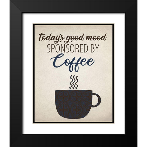 Good Mood Black Modern Wood Framed Art Print with Double Matting by Allen, Kimberly