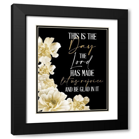 He Will Take Care 1 Black Modern Wood Framed Art Print with Double Matting by Allen, Kimberly
