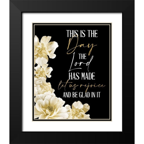 He Will Take Care 1 Black Modern Wood Framed Art Print with Double Matting by Allen, Kimberly