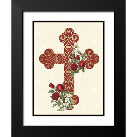 Pray 2 Black Modern Wood Framed Art Print with Double Matting by Allen, Kimberly