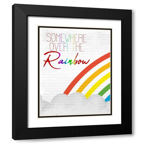 Dreams Come True 1 Black Modern Wood Framed Art Print with Double Matting by Allen, Kimberly