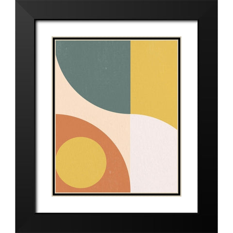 Desert 1 Black Modern Wood Framed Art Print with Double Matting by Allen, Kimberly