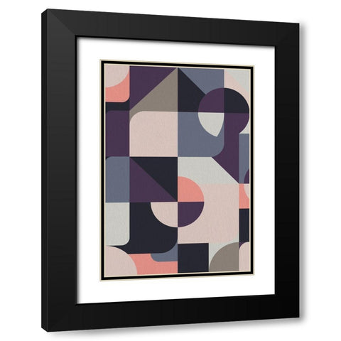 Vision 1 Black Modern Wood Framed Art Print with Double Matting by Allen, Kimberly