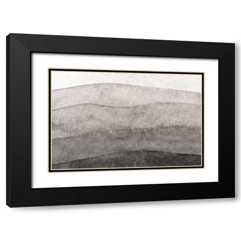 In the Hills Black Modern Wood Framed Art Print with Double Matting by Allen, Kimberly