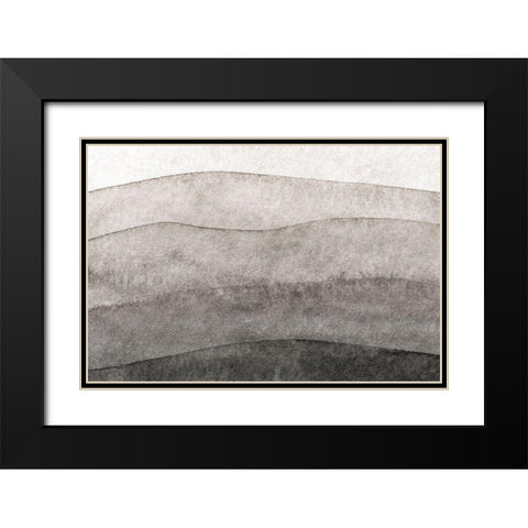 In the Hills Black Modern Wood Framed Art Print with Double Matting by Allen, Kimberly