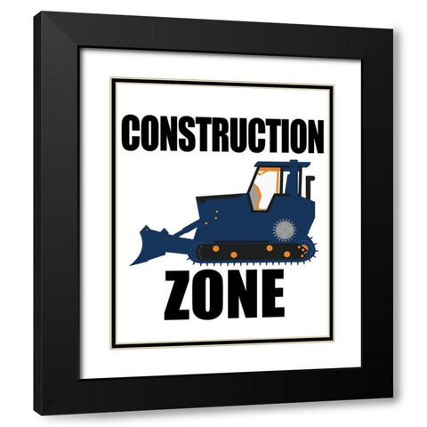 Build 3 Black Modern Wood Framed Art Print with Double Matting by Allen, Kimberly