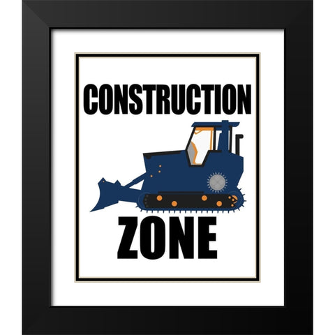 Build 3 Black Modern Wood Framed Art Print with Double Matting by Allen, Kimberly