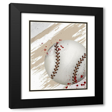 Sport Life 2 Black Modern Wood Framed Art Print with Double Matting by Allen, Kimberly
