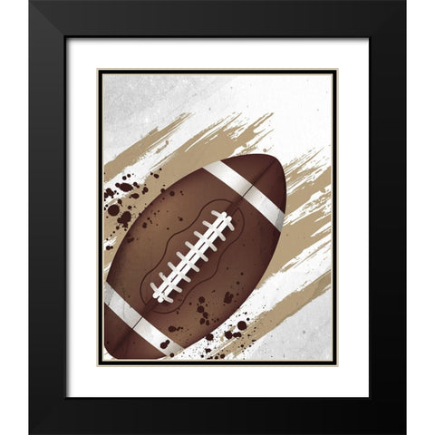 Sport Life 3 Black Modern Wood Framed Art Print with Double Matting by Allen, Kimberly