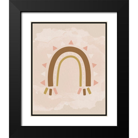 Kind Vibes 4 Black Modern Wood Framed Art Print with Double Matting by Allen, Kimberly