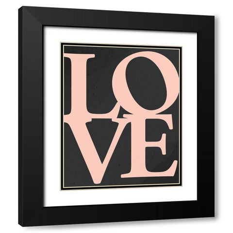 Nope 2 Black Modern Wood Framed Art Print with Double Matting by Allen, Kimberly