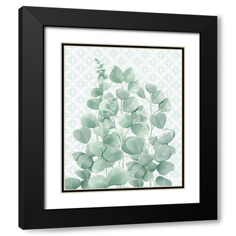 Eucalyptus Mood 4 Black Modern Wood Framed Art Print with Double Matting by Allen, Kimberly