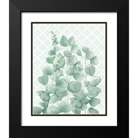 Eucalyptus Mood 4 Black Modern Wood Framed Art Print with Double Matting by Allen, Kimberly