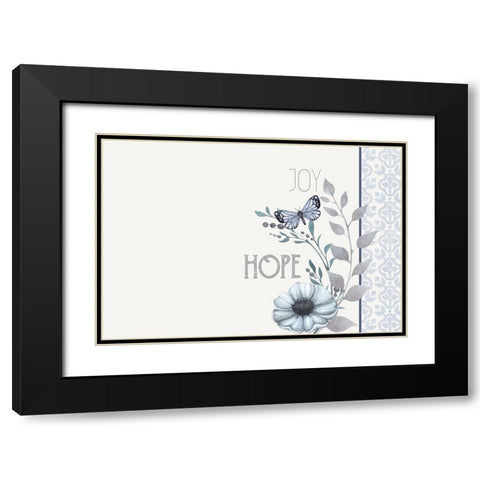 Inspiration 2 Black Modern Wood Framed Art Print with Double Matting by Allen, Kimberly