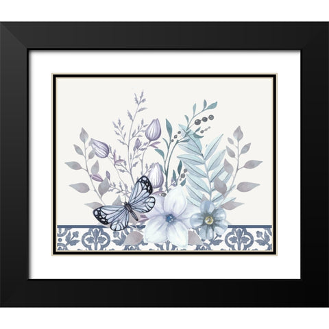 Inspiration 4 Black Modern Wood Framed Art Print with Double Matting by Allen, Kimberly