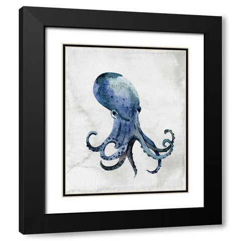 Sea Life 3 Black Modern Wood Framed Art Print with Double Matting by Allen, Kimberly
