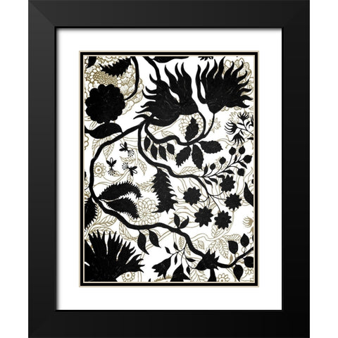 Vibes 2 Black Modern Wood Framed Art Print with Double Matting by Allen, Kimberly