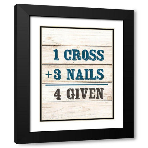 4 Given Black Modern Wood Framed Art Print with Double Matting by Allen, Kimberly
