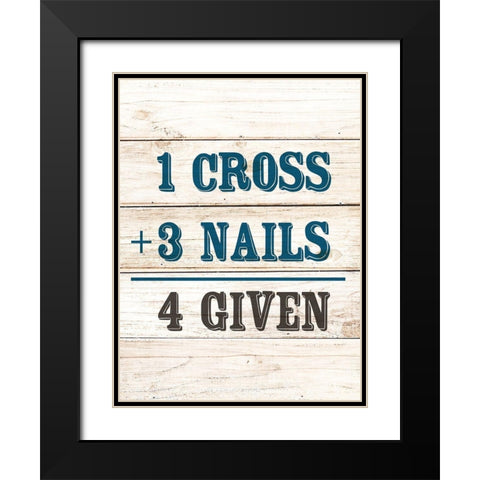 4 Given Black Modern Wood Framed Art Print with Double Matting by Allen, Kimberly