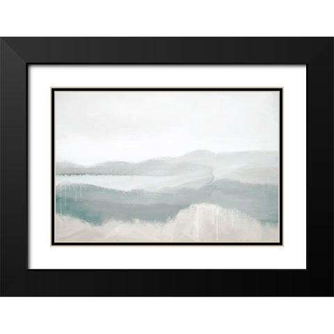 Dusk Black Modern Wood Framed Art Print with Double Matting by Allen, Kimberly