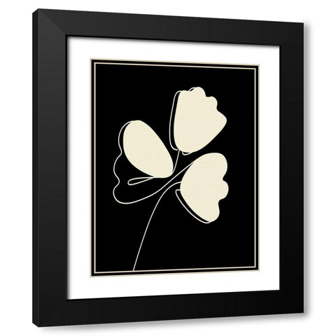 Natural 1 Black Modern Wood Framed Art Print with Double Matting by Allen, Kimberly